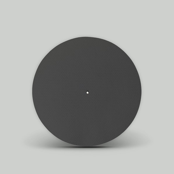 Black slipmats blank  |felt